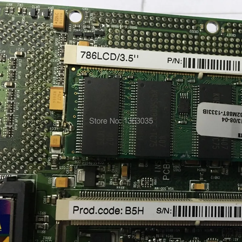 786LCD/3,5 ''Промышленная материнская плата 786LCD 3,5'' протестированная Рабочая