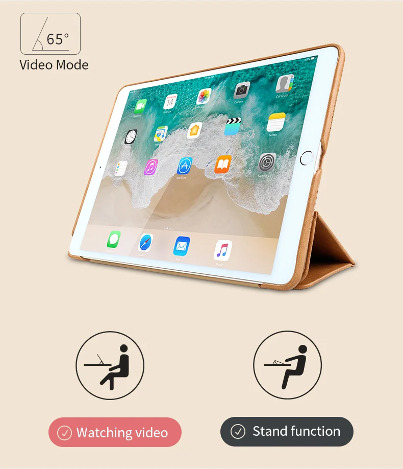 Jisoncase кожаный чехол для iPad Pro 10,5 дюймов с подставкой слот для карандаша роскошный противоударный чехол для планшета для iPad Pro 10,5"