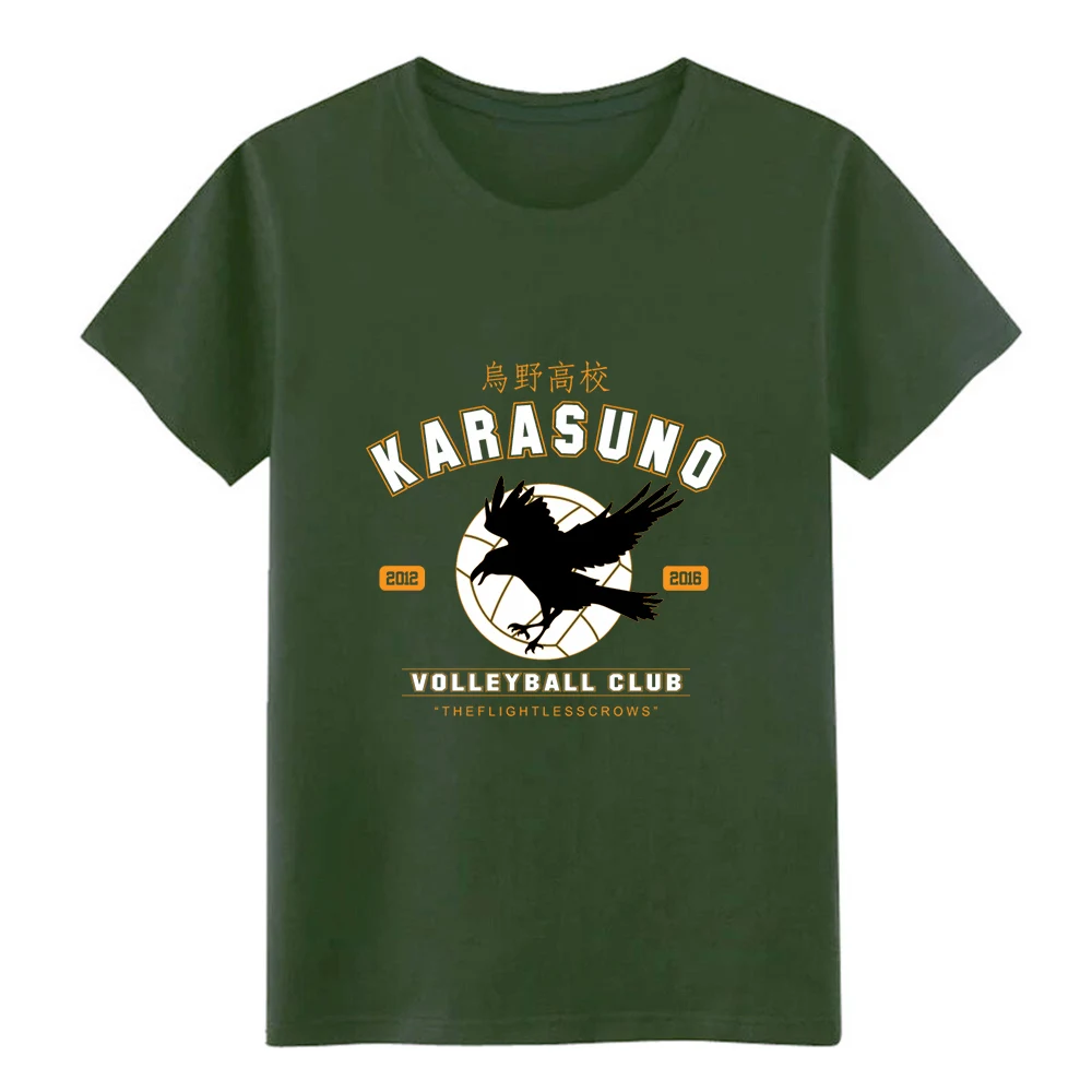Online Haikyuu Karasuno Baseball t hemd personalized t shirt S XXXL Formale Anti Falten Komisch Frühling Herbst Familie hemd
