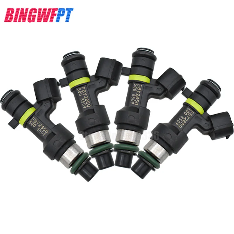 Топливные форсунки 4 шт. для Qashqai Sentra J10 Tiida SC11X Cube C11X QR20DE 2.0L MR18DE 1.8L FBY1010 16600-EN200 FBY2850 |