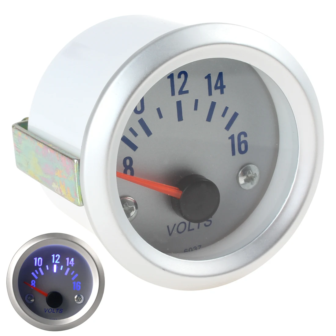 

2" 52mm 8-16V Blue Light Voltage Meter Gauge Voltmeter for Auto Car