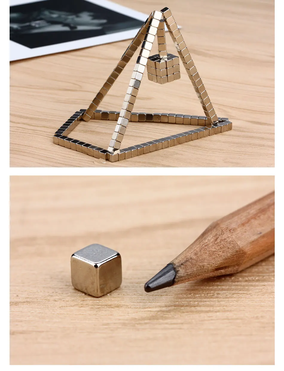 216 шт. Магнитный магический куб, украшение, Мини магнитные шарики ...