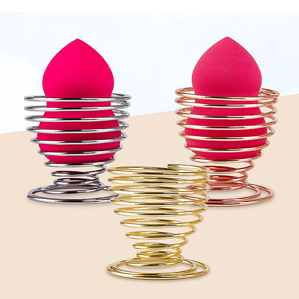 Makeup Sponge Blender Holder Stand Puff Drying Holder Shelf Cosmetic Puff Display Stand Beauty Tools Cosmetic Home Organizer (5)