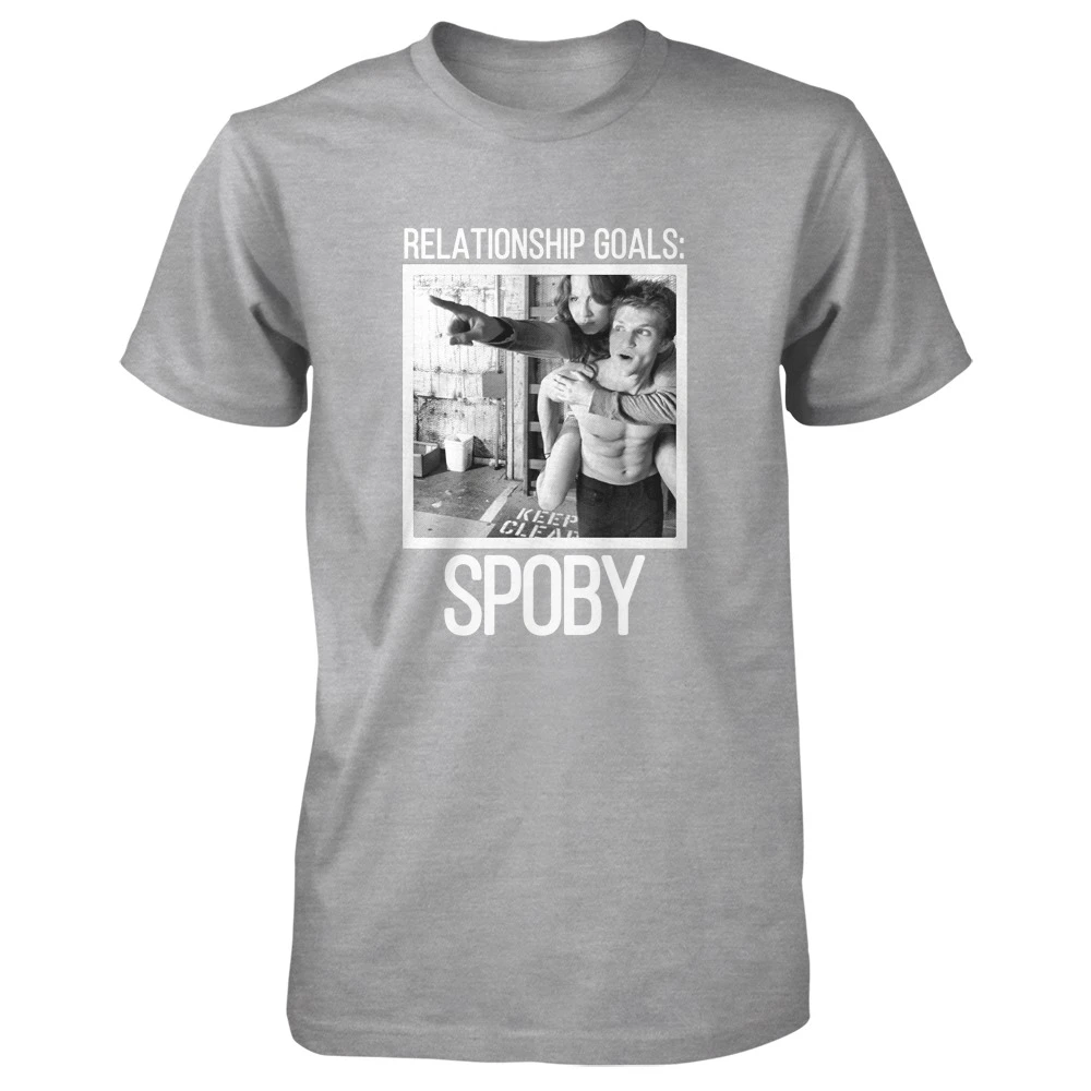 

Summer funny print men tshirt women Troian Bellisario and Keegan Allen Official Spoby Tee
