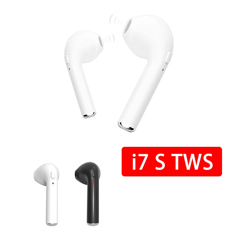 

TWS i7 Bluetooth Earphone for Iphone XS Max XR X 8 7 Plus Samsung Huawei Xiaomi Pocophone F1 Sport Headset True Wireless Earbuds