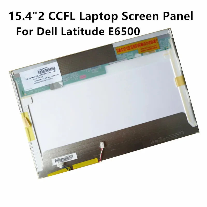 

FTDLCD 15.4" WUXGA 2 CCFL Laptop LCD Screen Panel For Dell Latitude E6500 (No Touch Function)