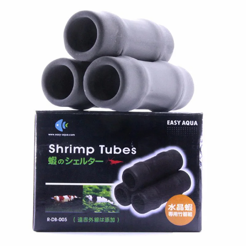 Easy Aqua Ceramic Shrimp Tubes Breeding Cave for Fish Tank Aquarium