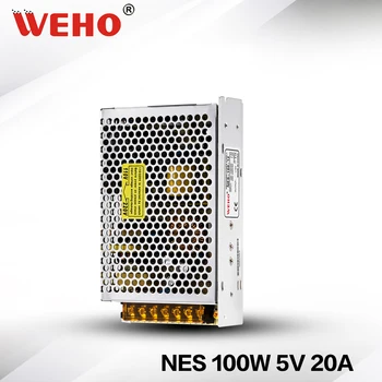 

(NES-100-5)100w dc 5v constant voltage led power supply 5v 100w switching power supply