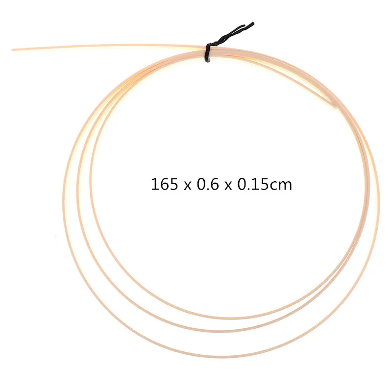 ABS Cream Ivory Color Guitar Binding Inlay Purfling Strip 1650 * 6 *1.5mm I65 x 0.6 0.15cm 1Pc | Спорт и развлечения