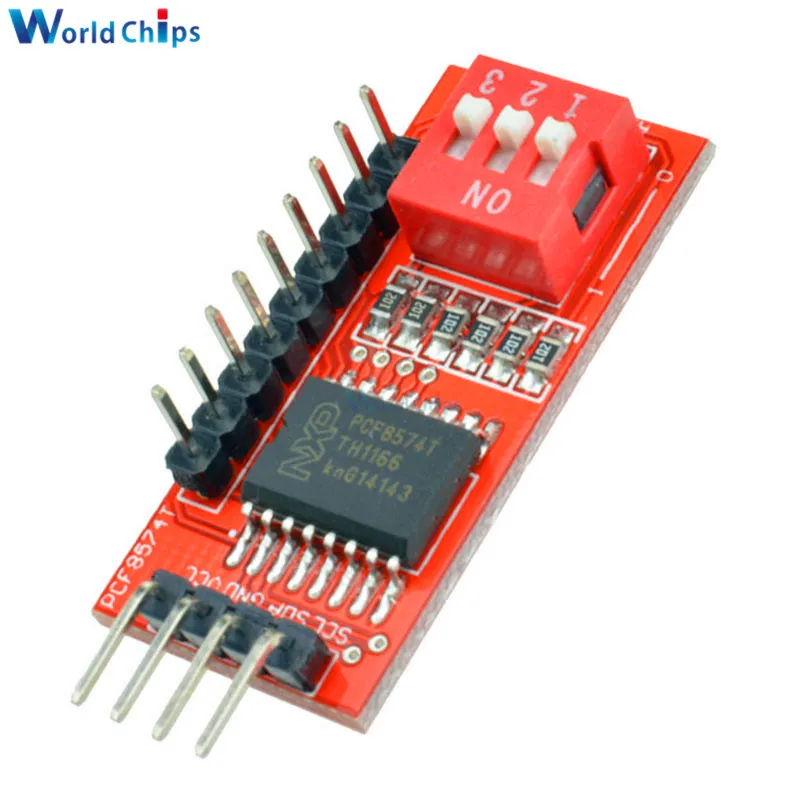 PCF8574 PCF8574T I/O для I2C IIC порт интерфейса Каскадный Расширенный модуль платы