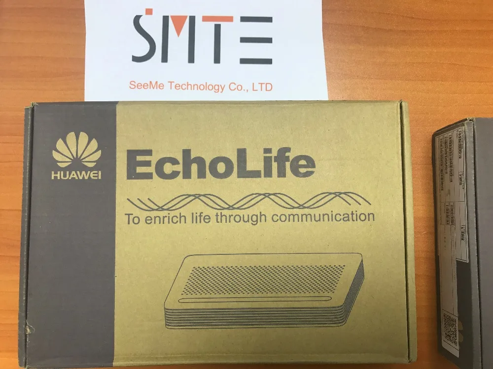 

HW ONU GPON Echolife HG8245 4GE 2POTS 1USB support wifi English firmware