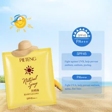 Отбеливающий солнцезащитный крем SPF45+ Защитная лица тела солнцезащитный крем Anti-Aging масло-контроль увлажняющий освежителем нежирный