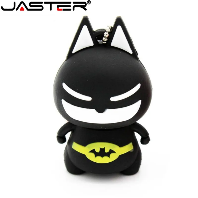 JASTER batman Ultraman Человек-паук ручка-накопитель 64 ГБ 32 ГБ летучая мышь человек usb флеш-накопитель ручка-накопитель r жесткий съемный диск гаджет флеш-карта