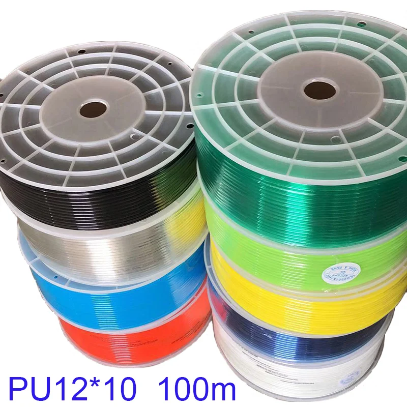 

Outside diameter 12mm inside diameter 10mm PU12*10 100m length pu hose pneumatic pipe air tubing polyurethane tube