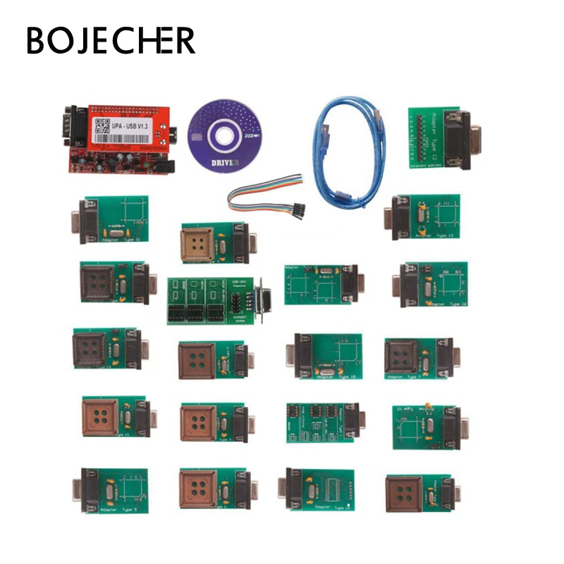 

UPA USB Programmer With Full Adaptors V1.3 ECU Chip Tunning With Nec Function
