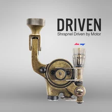 Qink DC 5,5 тату машина Мощный Тихий мотор 10000 об/мин роторная рама пистолет для Liner Shader татуировки Поставки