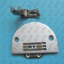 SINGLE NEEDLE SEWING MACHINE PLATE, FOOT, FEED DOG. MED