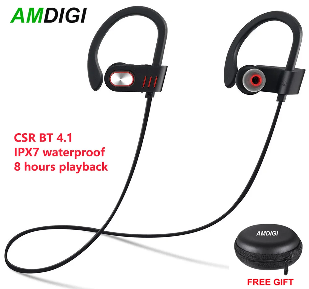 

V5 Running Bluetooth Earphone CSR Wireless Earphones Sports in-Ear Earbuds Metal Headphone for iPhone Sumsung Xiaomi Earbuds