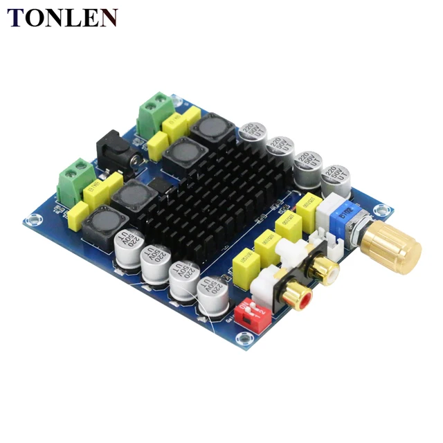 Best Offers TDA7498 High Power Digital Amplifier Board 100W*2 2.0 Class D Car Amplifier Module 4-8ohm DC14-32V DIY Car Audio HIFI Amp Board Best Offers TDA7498 High Power Digital Amplifier Board 100W*2 2.0 Class D Car Amplifier Module 4-8ohm DC14-32V DIY Car Audio HIFI Amp Board