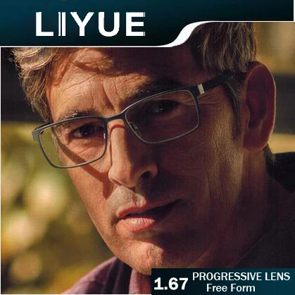 Objektiv Gleitsichtgläser Linie Ohne Zweistärkengläsern Liyue Transparent 67 Klar Multifocal Freeform 1 Index wA8qRp