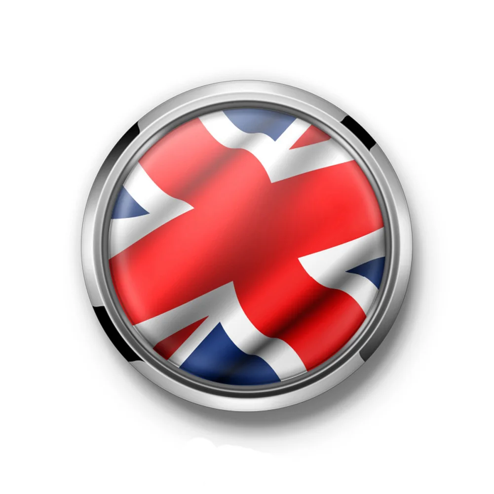 

Front Grille Grill Badge Emblem &Sticker for All MINI Cooper R50 R55 R56 R60 R61 Countyman Union Jack Color