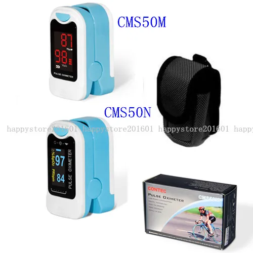 

Home Care Health CMS50M/CMS50NA Finger Tip Pulse Oximeter Blood Oxygen SPO2 PR Monitor CONTEC