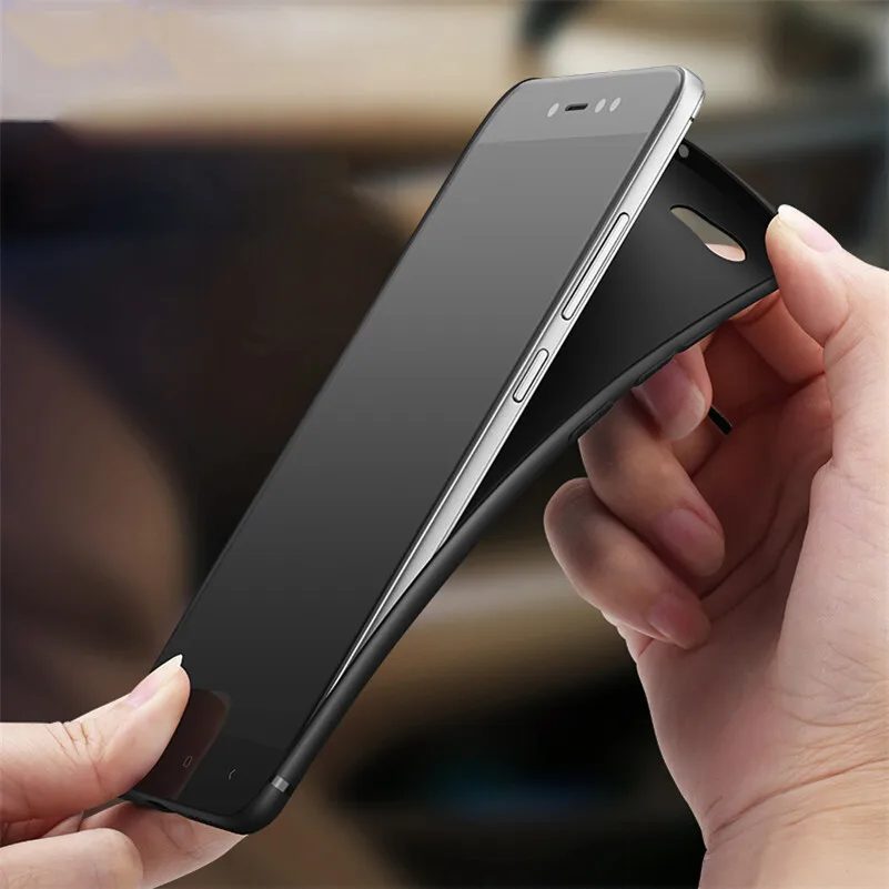 

Xiaomi Redmi Note 5A Prime Y1 Case Silicone Slim Cover Matte Soft TPU Case Redmi Note 5A Y1 Lite Cases Back Protect Skin Cover