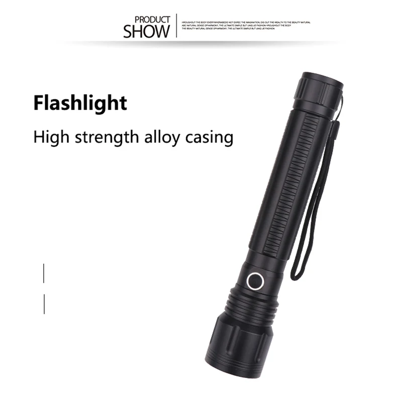 Litwod Z351446 светодиодный вспышка светильник CREE XHP70.2& XHP50 высокий мощный 8000LM тактический Водонепроницаемый фонарь светильник 18650& 26650 Фонари