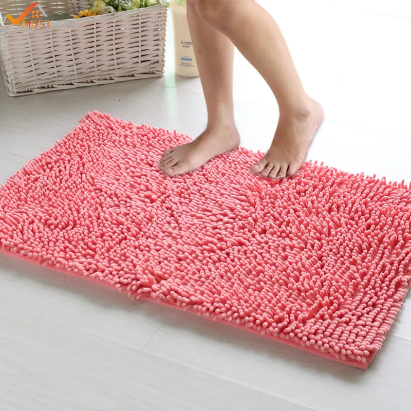 50x80cm/19"x31" Chenille Microfiber Door Mats Indoor Soft And Elegant