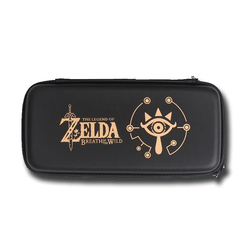 The Legend of Zelda Switch Carrying Storage Bag Sheikah Slate Water-resistent Silica Gel Case Bags Cover Protector