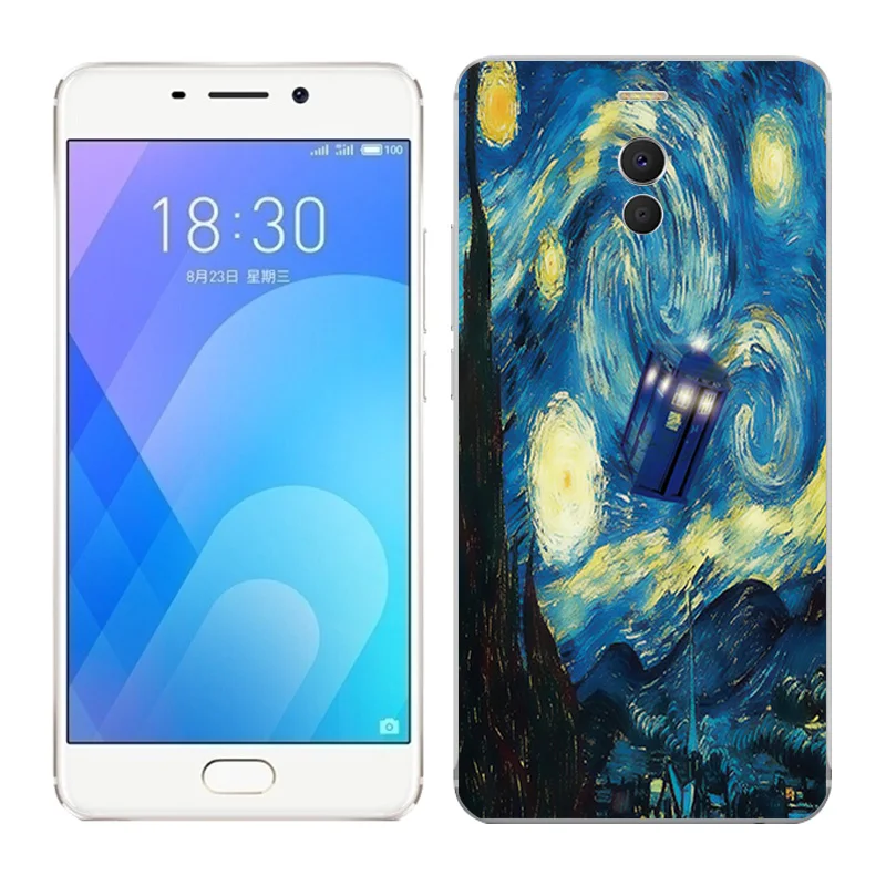 For Meizu X8 16X Case Soft TPU Capas Fashion Painted Back Cover on For Meizu M2 M3 M5 M6 Note Phone Cases Silicone Bumper Fundas