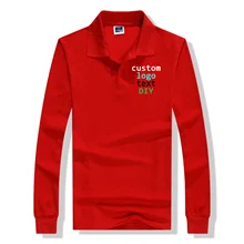 Сплошной черный цвет с длинным рукавом для мужчин и женщин на заказ текстовый логотип печатная хлопковая рубашка пуговицы до команды компании Рабочая форма топы тройники