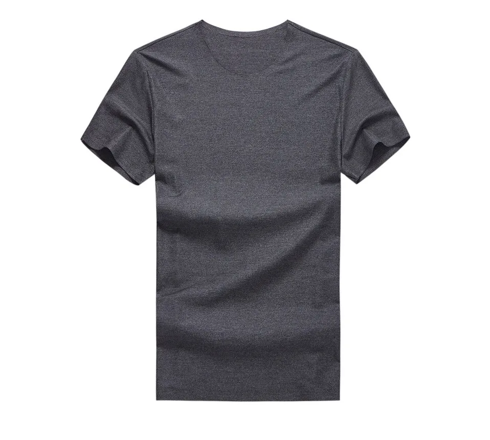 COODRONY футболка мужская с коротким рукавом Футболка мужская летняя шелковистая одноцветная Повседневная футболка с круглым вырезом мужские футболки S95037