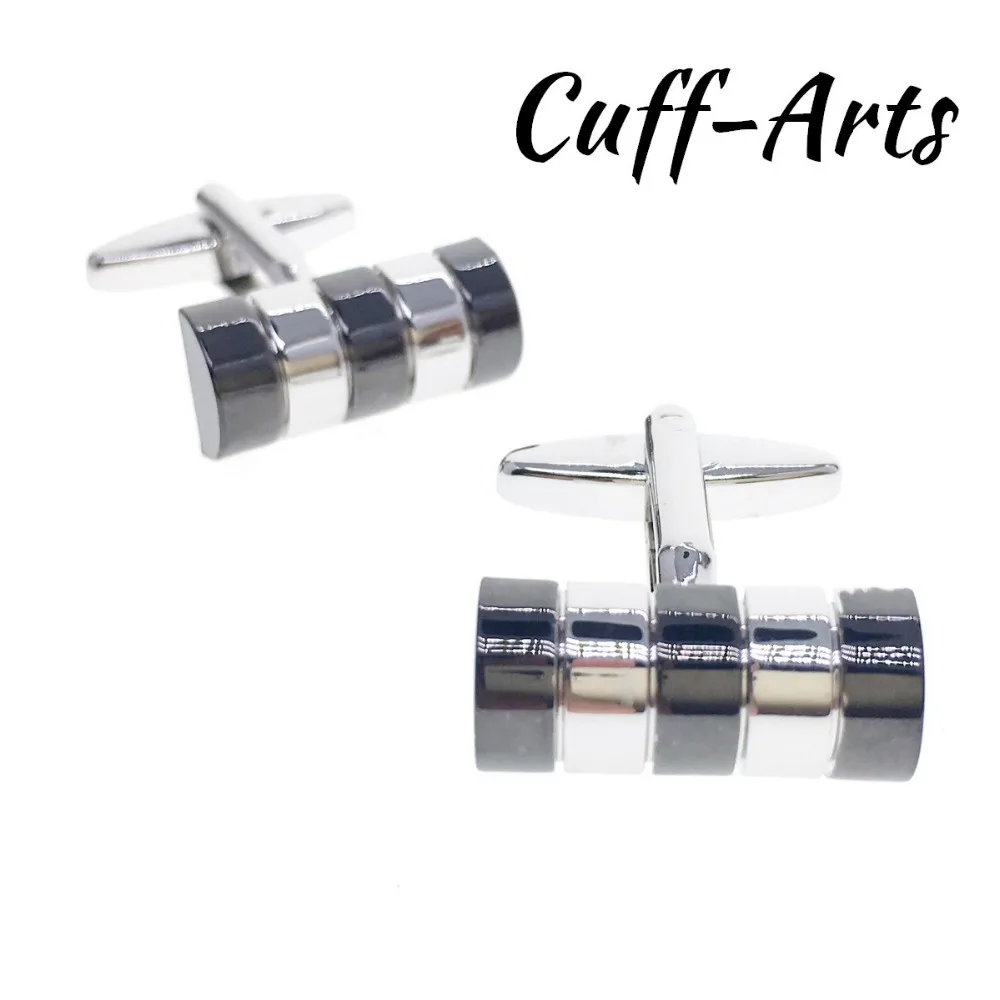 

Cuffarts Striped Cufflinks Hammer Men Simple Cufflinks For Men Cuff Links Arm Button Gemelos Shirt Clip Button Present C20110