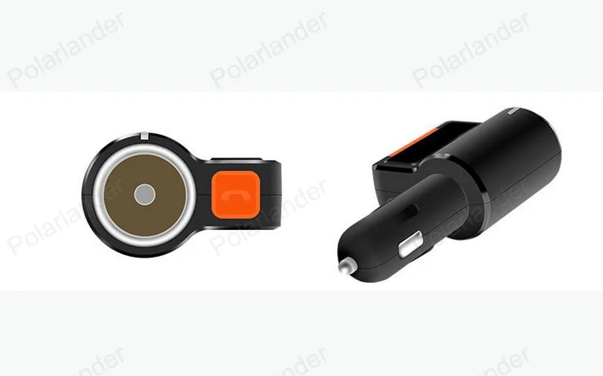 Polarlander беспроводной автомобильный Bluetooth fm-передатчик радио адаптер двойной USB зарядное устройство для смартфона громкой связи светодиодный дисплей