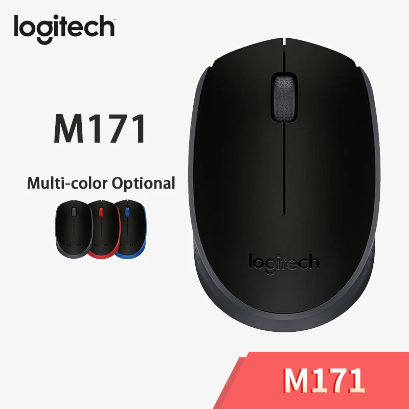 Logitech Original M171 2 4GHz Wireless Gaming font b Mouse b font with Nano Receiver 1000