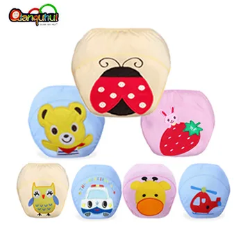 

Baby Newborn Cotton Reusable Nappy Diaper Waterproof Training Pants Boy Girl Underwear Washable Panties Cloth Diaper Cover
