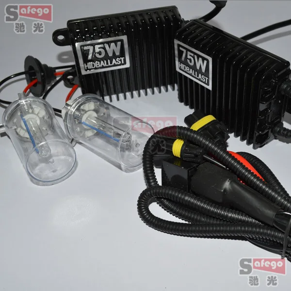

xenon 75W AC 12V hid xenon 75W xenon HID Kit H3 H4 H11 HB3 9005 HB4 9006 6000K 8000K HID 75W H1 H7 75W hid xenon kit headlight
