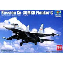 Trumpeter hobbyboss масштабная модель 1/144 самолет 03917 русский SU-30MKK Фланкер Сборная модель наборы масштабная модель самолета комплект