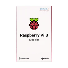 Великобритания сделанный Raspberry Pi 3 Model B 1 ГБ ОЗУ четырехъядерный 1,2 ГГц 64 бит процессор WiFi и Bluetooth