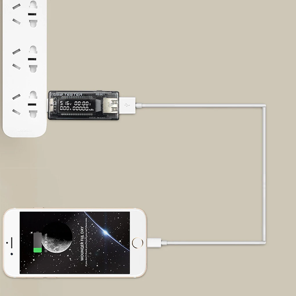 ЖК-дисплей ток Напряжение Зарядное устройство Ёмкость тестер USB Зарядное устройство мобильный Батарея доктор Мощность метр текстер