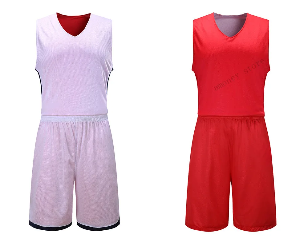 Adsmoney мужская двусторонняя баскетбольная майка 4 цвета доступны удобные мягкие материалы спортивный комплект без рукавов баскетбольная форма - Цвет: Color1