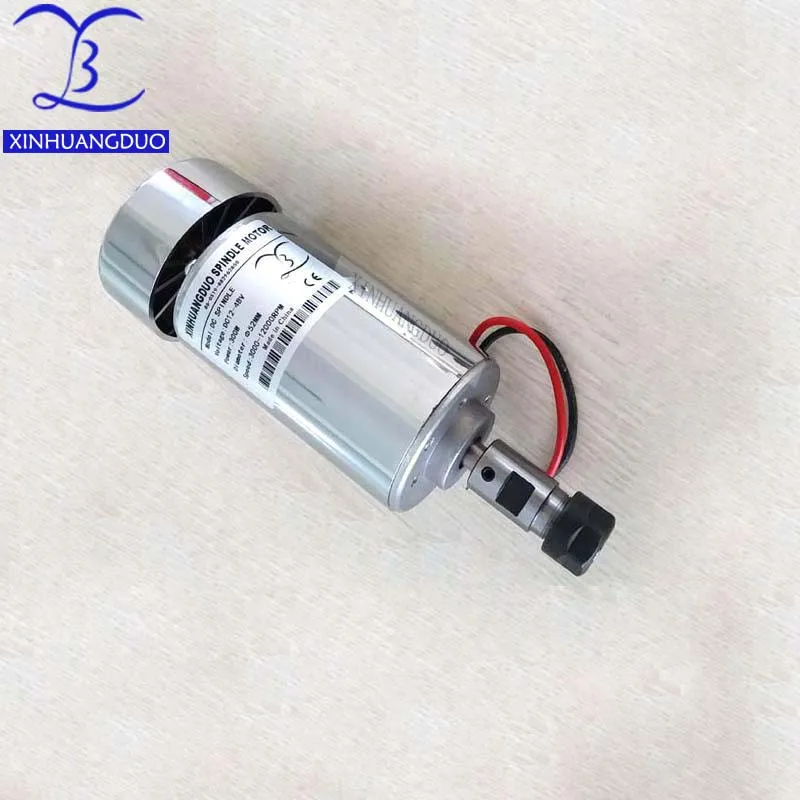 Шпиндельный двигатель 300 кВт cnc Вт DIY dc 12 48 для фрезерного станка PCB|Двигатель