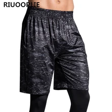 RIUOOPLIE Для мужчин камуфляж Фитнес Бодибилдинг колготки Fast Dry Ближний шорты
