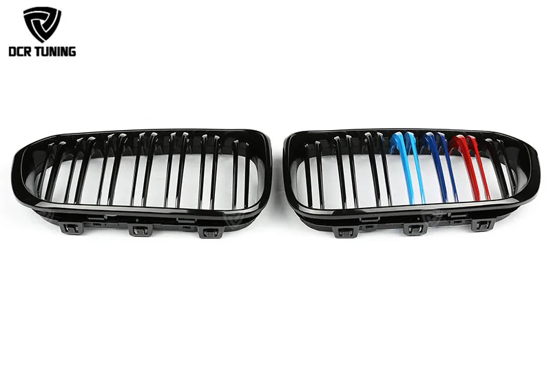 Dual Slats Font grille For BMW 1 Series F20 F21 116i 118i 125i M135i- UP Plastic Front Grille M Look