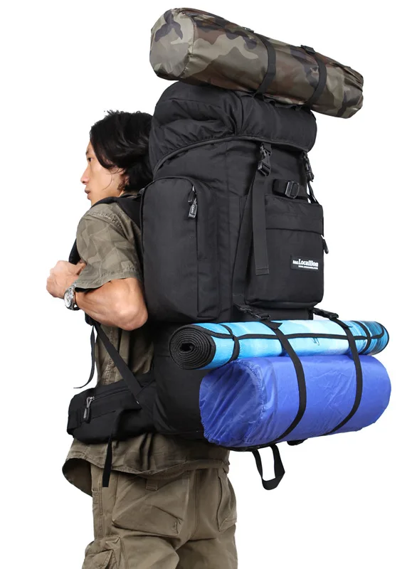 80L Large Capacity Outdoor Mountaineering Bag \