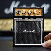 Marshall MS2 Мини гитарный усилитель ладонь портативный маленький динамик музыкальный инструмент Аксессуары