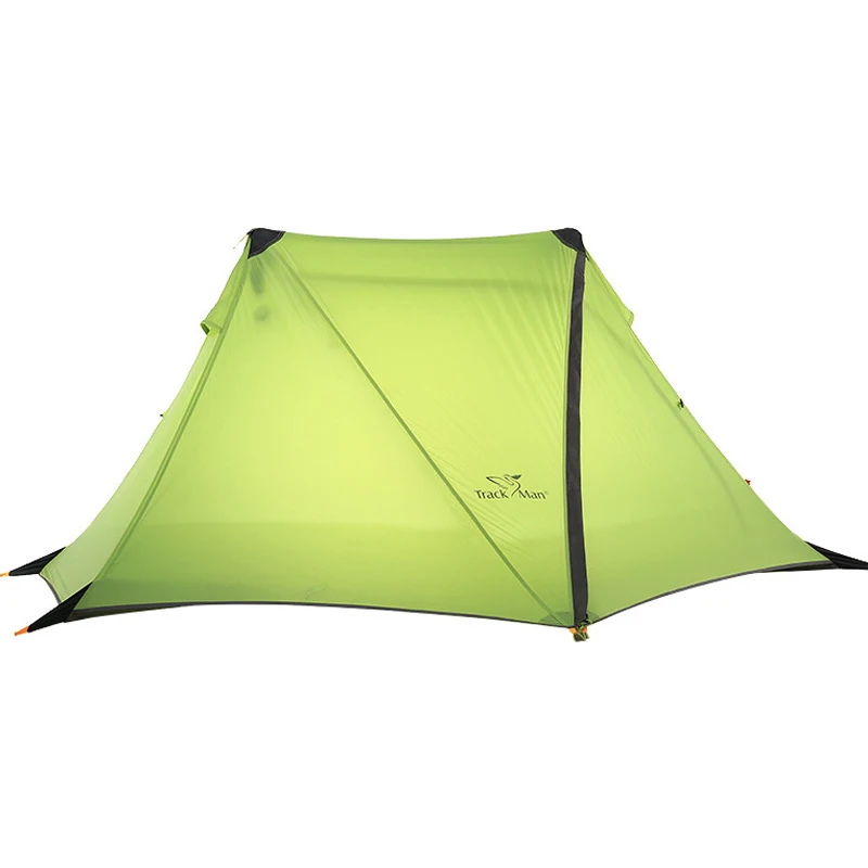 

ultra light 1 Person Oudoor Ultralight Camping Tent 4Season Professional 2D Silnylon Rodless Tent