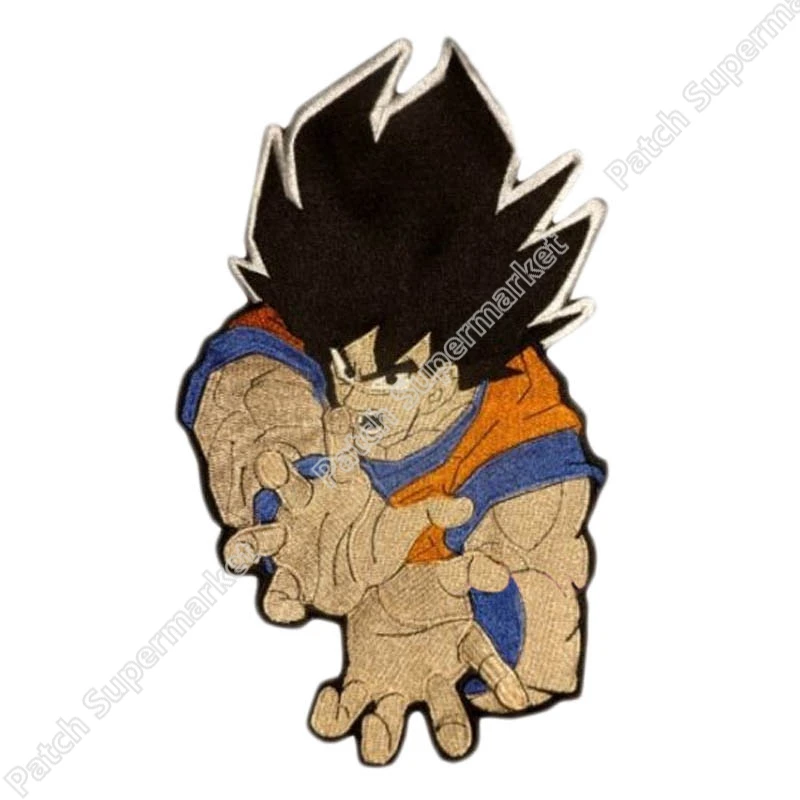 Goku Big iron on Patch Dragon Ball Z DBZ GT Vegeta Piccolo Turtle Roshi