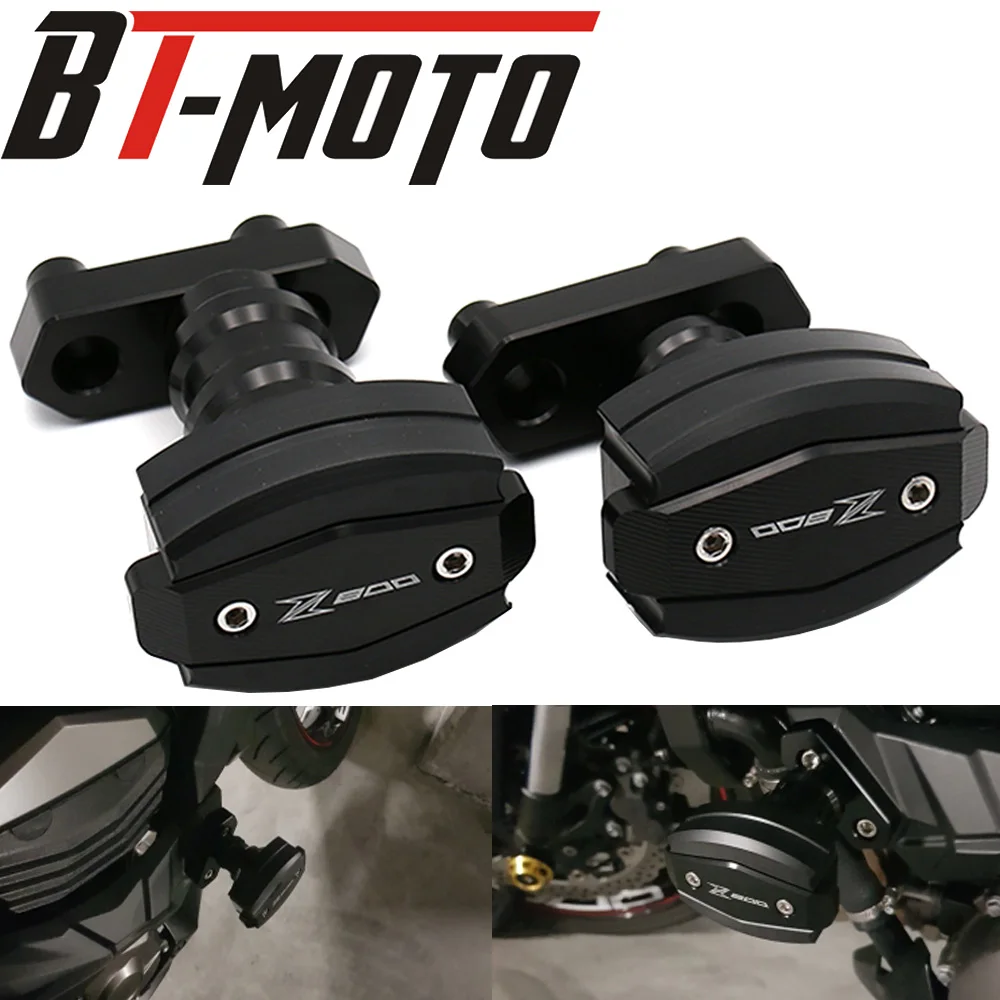 Мотоциклетные протекторы для двигателя рамы ползунки анти-Краш краш колодки Защита от падения для KAWASAKI Z800 2012- 2013